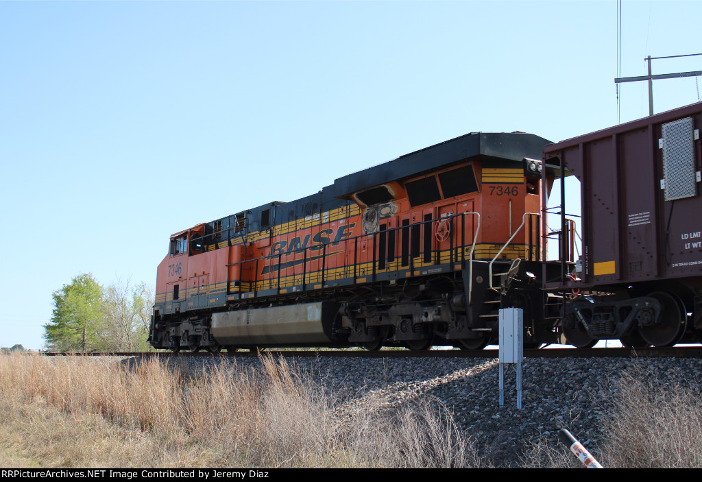 BNSF 7346 rear